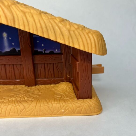 Fisher Price Little People NATIVITY STABLE SOUNDS LIGHT 2002 - Picture 6 of 9